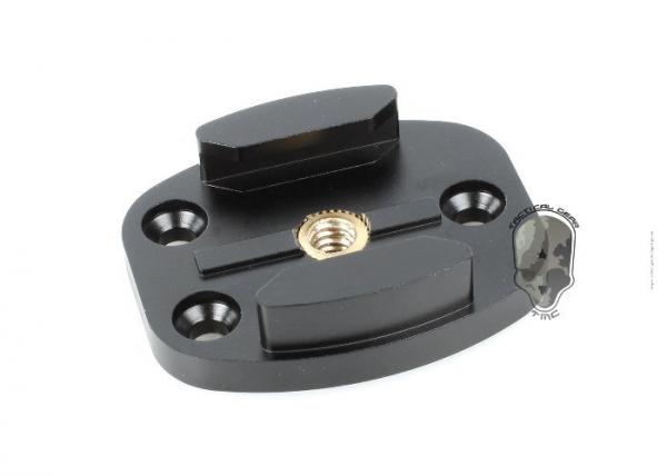 G TMC Aluminum Flat Surface Mount Tripod 4 Hole Ver ( Black )